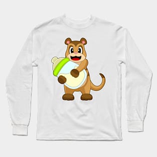 Meerkat Baby bottle Milk Long Sleeve T-Shirt